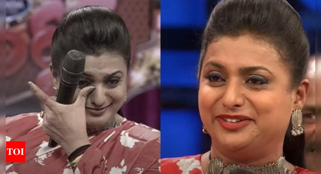 RK Roja gets emotional as she quits Jabardasth and Extra Jabardasth; watch  promo - Times of India