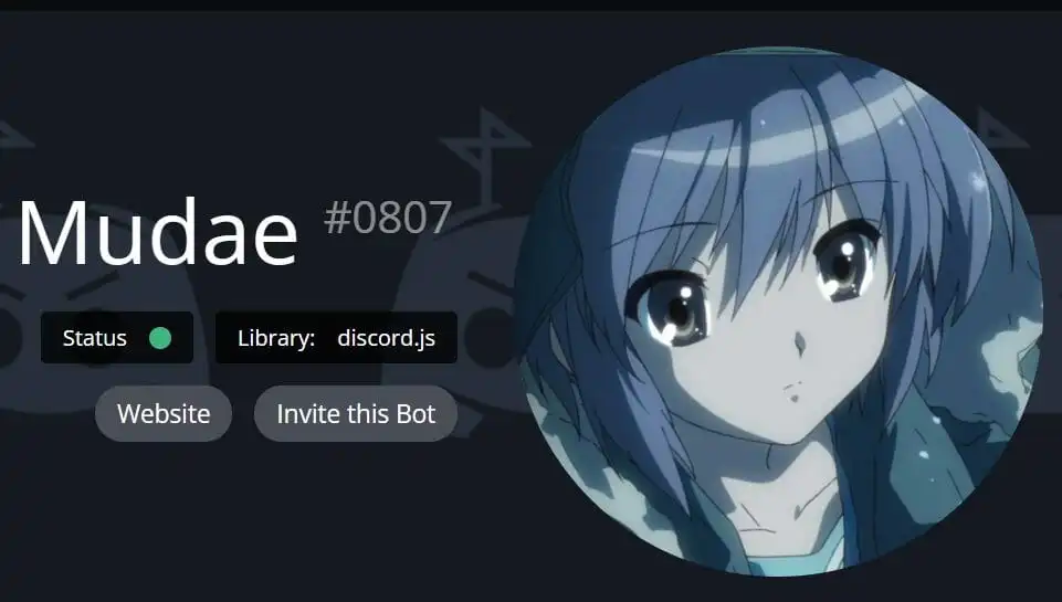 Discord Mudae Bot