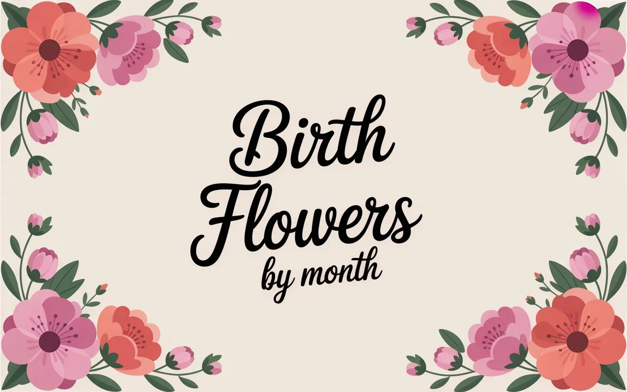 Birth Flowers by Month